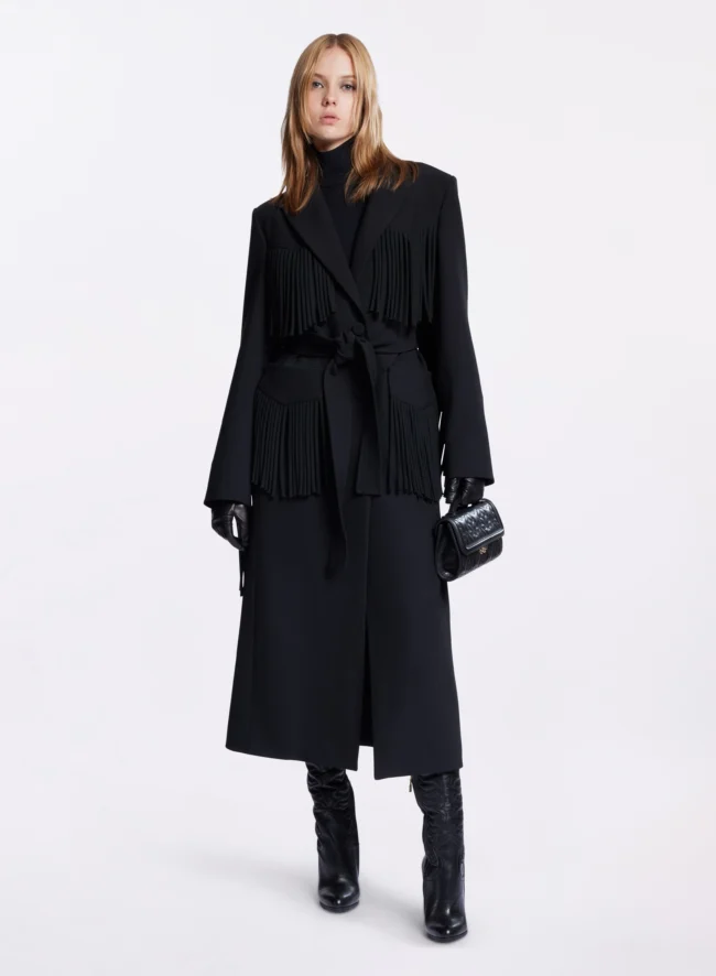Fringed Cady Coat