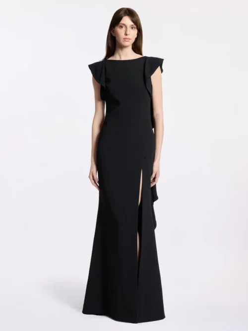 Ruffled Cady Dress