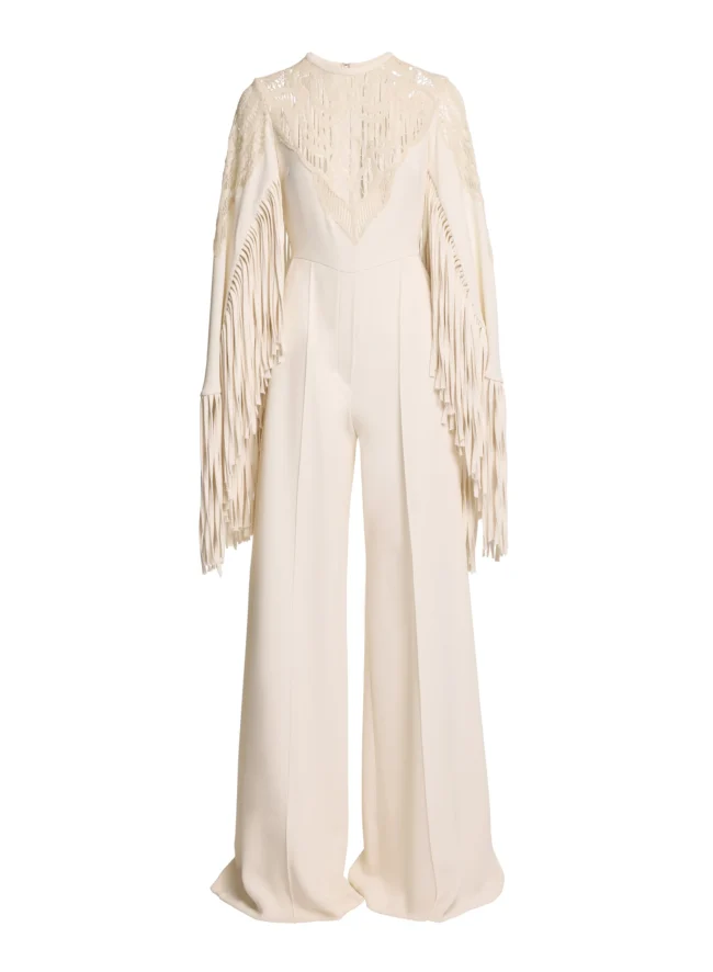 Fringed Cady Jumpsuit - Image 4