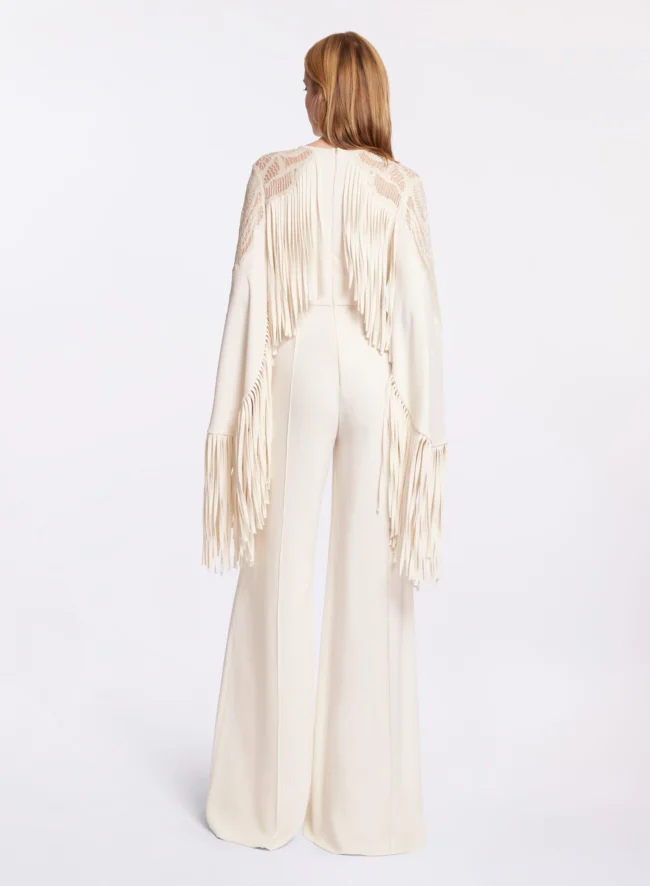 Fringed Cady Jumpsuit - Image 3