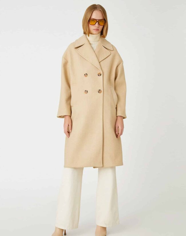 Midi Length Cachet Coat