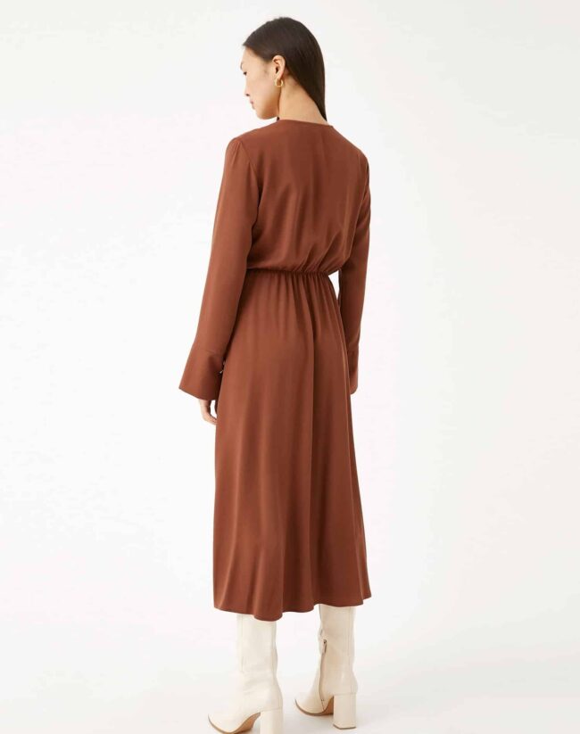 Midi Length Dress Wrapped - Image 3